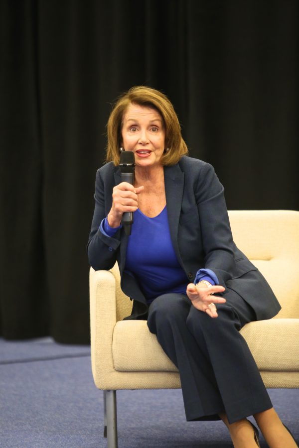 Leader Pelosi incites discussion about diversity, government, and current issues