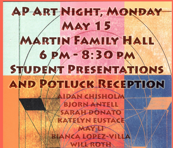 Menlo+students+showcase+stellar+artwork+at+AP+Art+night