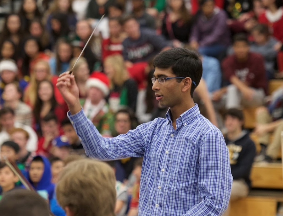 The recent decision to select a new teacher for a new arts position, one including replacing outgoing orchestra conductor Vicky Greenbaum, has sparked controversy and some unhappiness from upper school orchestra members. Photo courtesy of Tripp Robbins. 