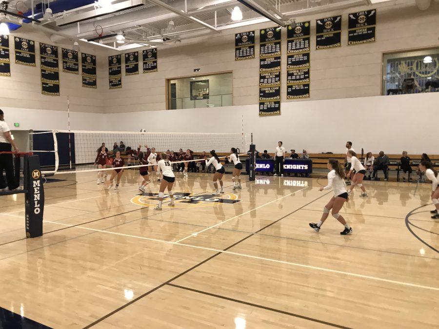 Girls volleyball steamrolls over rival Sacred Heart Prep in first meeting