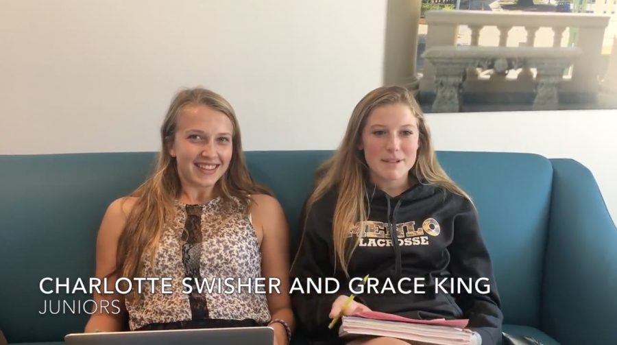Menlo students share their favorite part about going back to school