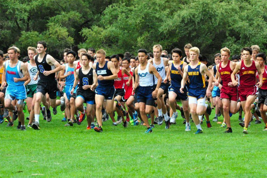 Menlo+Schools+Cross+Country+team+competes+at+the+Lowell+Invitational+in+San+Francisco.+Photo+by+Sally+Li.