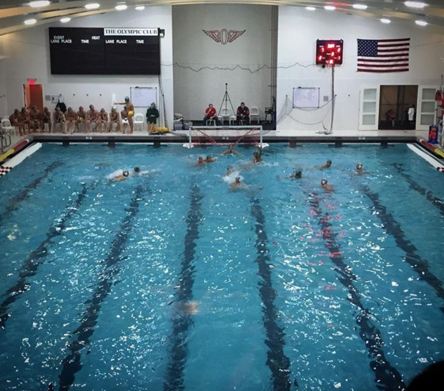 Water polo plays first indoor game due to fires