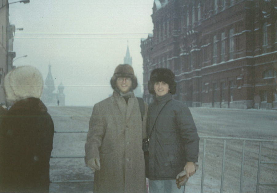 Kitt (right) studied in the Soviet Union during a time of drastic change in 1989. Kitt experienced riots and protests while in Russia, but was also met with unparalleled kindness and hospitality. 
