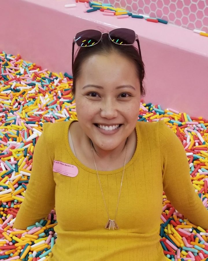 Academic Support Coordinator Lily Lam recently started her first year at Menlo. Lam has worked in education for 16 years, teaching English and facilitating professional development. Photo courtesy of Lily Lam.