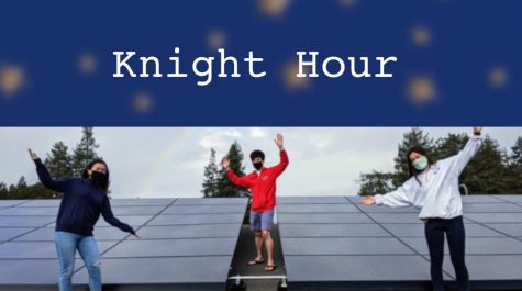Knight Hour is a weekly broadcast by The Coat of Arms covering Menlo news and announcements. This week, hosts Valentina Ross and Lauren Lawson are featuring CoA stories about the new Tesla solar panels on campus and exchange programs during the pandemic, as well as several announcements about upcoming events. Photo courtesy of Pete Zivkov.