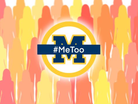Two Menlo students start Instagram account @metoomenlo to give a platform for students to share stories about sexual harassment and violence. Staff illustration: Sophie Fang. 