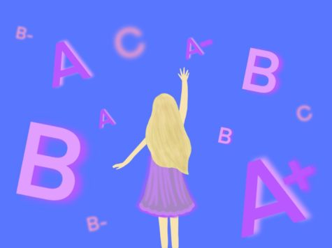 Grades should be made consistently accessible on Canvas so that students have an accurate and ongoing understanding of their performance in a class. Staff illustration: Sophie Fang. 