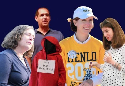 A variety of Menlo faculty are departing at the conclusion of the school year. Staff graphic: Sophie Fang