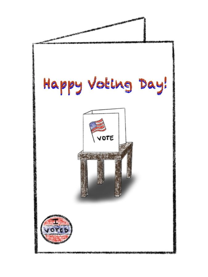 Registered voters listed “conflicting schedules” as the primary reason that they didn’t cast a ballot in 2008, 2010, 2012 and 2014, making Election Day a federal holiday could change that. Staff illustration: Sutton Inouye