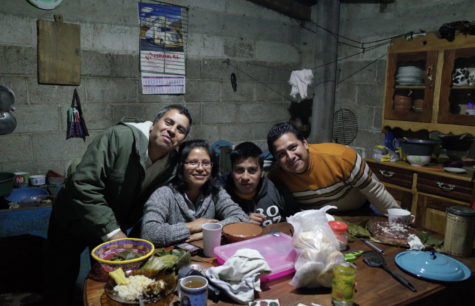 Local Guatemalan families hosted students as part of the two-week homestay in Menlo Abroad Guatemala in 2018, where students stayed overnight and ate meals with a family. “The big, big moments tend to be the moments when the host community and our students bond together and find common connections,” Peter Brown said. “Thats the reason we go.” Photo Courtesy of Peter Brown 