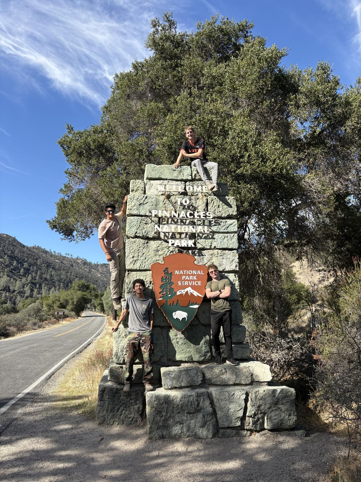Menlo Seniors Take to The Outdoors For a Camping Trip